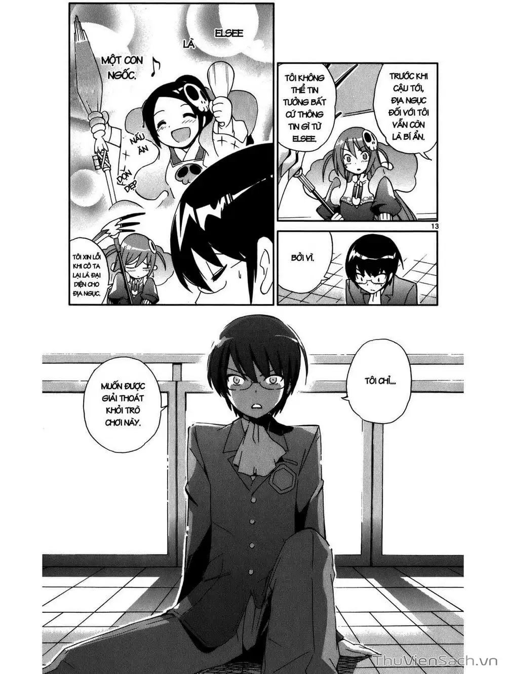 Truyện Tranh Thế Giới Chỉ Có Thánh Thần Biết - The World God Only Knows trang 7