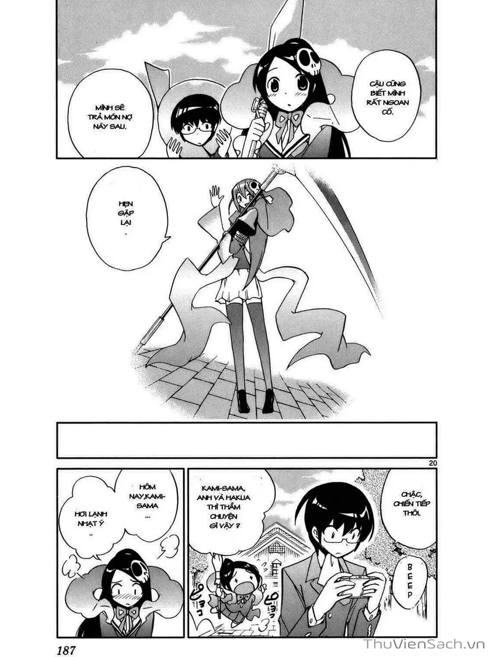 Truyện Tranh Thế Giới Chỉ Có Thánh Thần Biết - The World God Only Knows trang 7