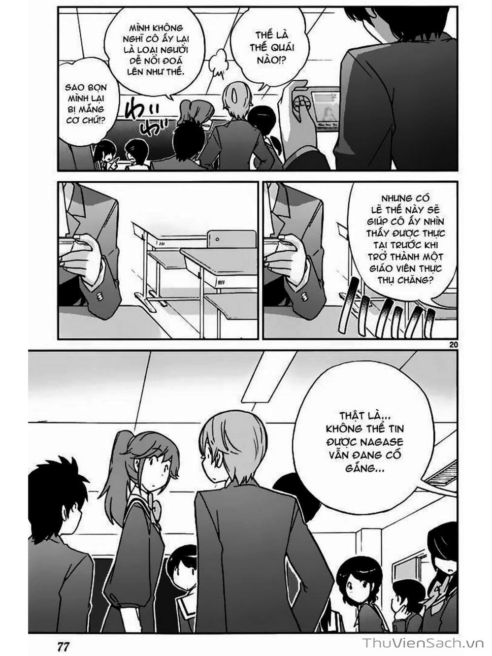 Truyện Tranh Thế Giới Chỉ Có Thánh Thần Biết - The World God Only Knows trang 7