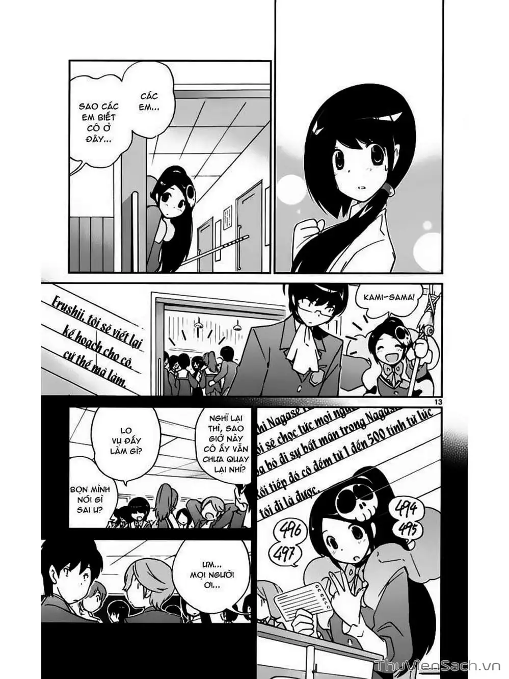 Truyện Tranh Thế Giới Chỉ Có Thánh Thần Biết - The World God Only Knows trang 7