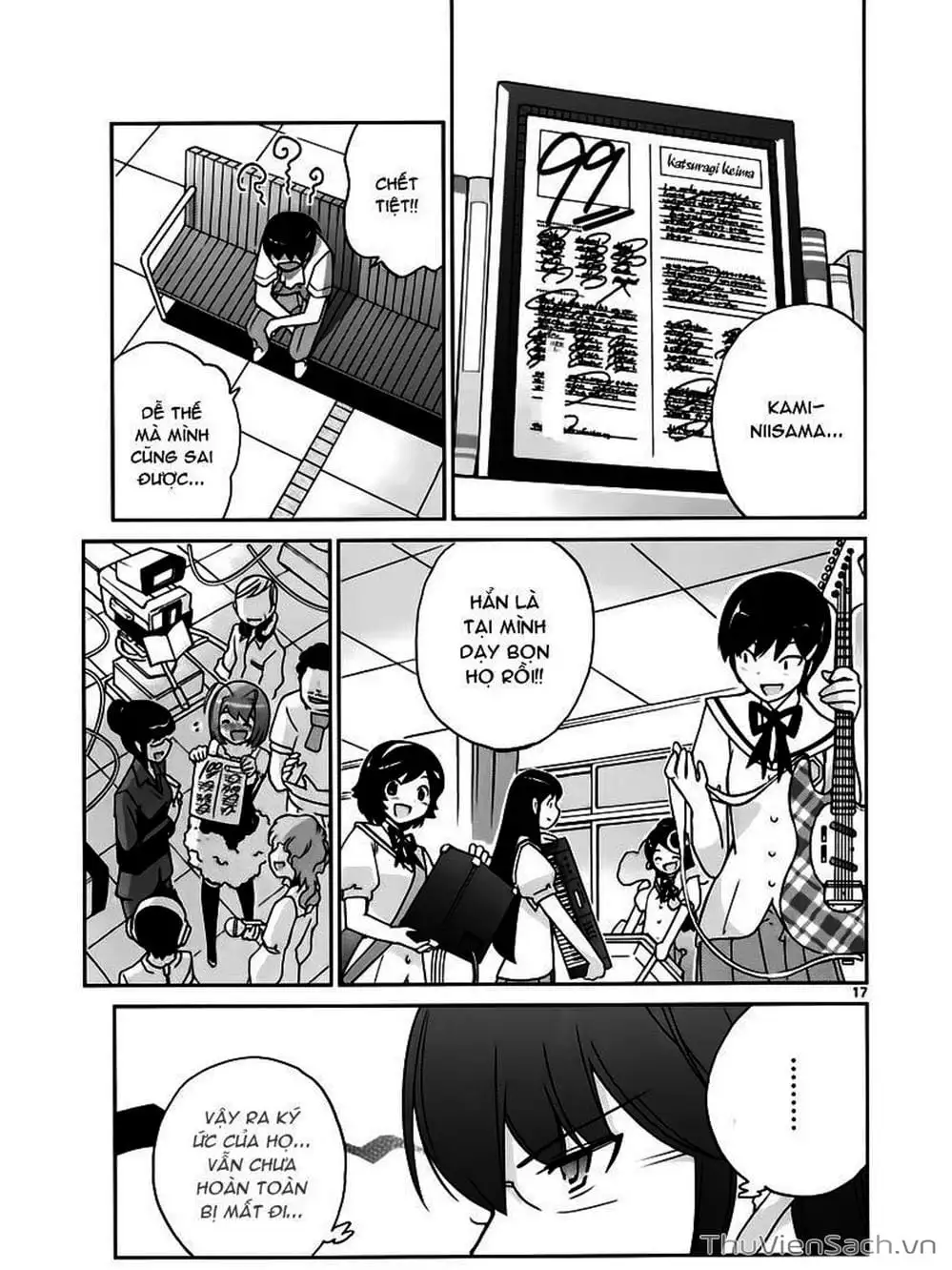 Truyện Tranh Thế Giới Chỉ Có Thánh Thần Biết - The World God Only Knows trang 7