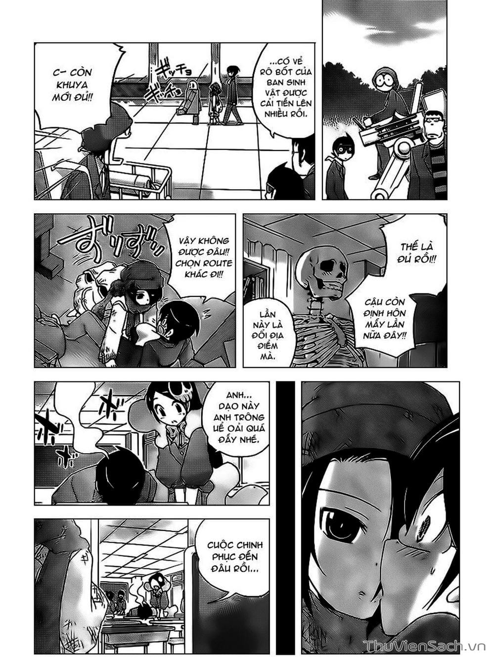 Truyện Tranh Thế Giới Chỉ Có Thánh Thần Biết - The World God Only Knows trang 7