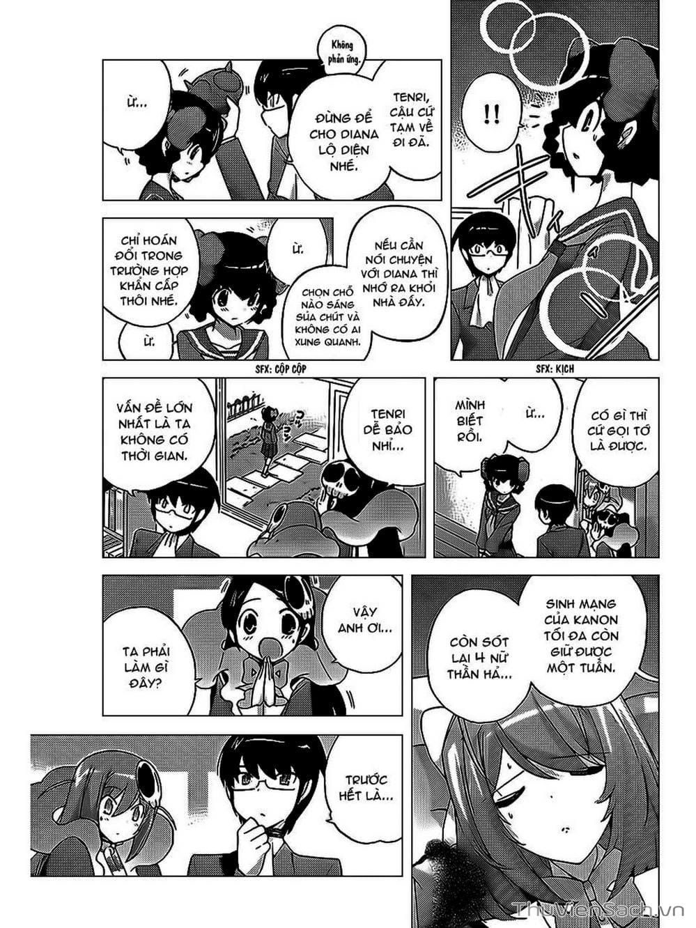 Truyện Tranh Thế Giới Chỉ Có Thánh Thần Biết - The World God Only Knows trang 7