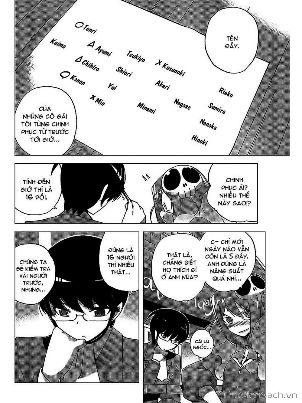 Truyện Tranh Thế Giới Chỉ Có Thánh Thần Biết - The World God Only Knows trang 7