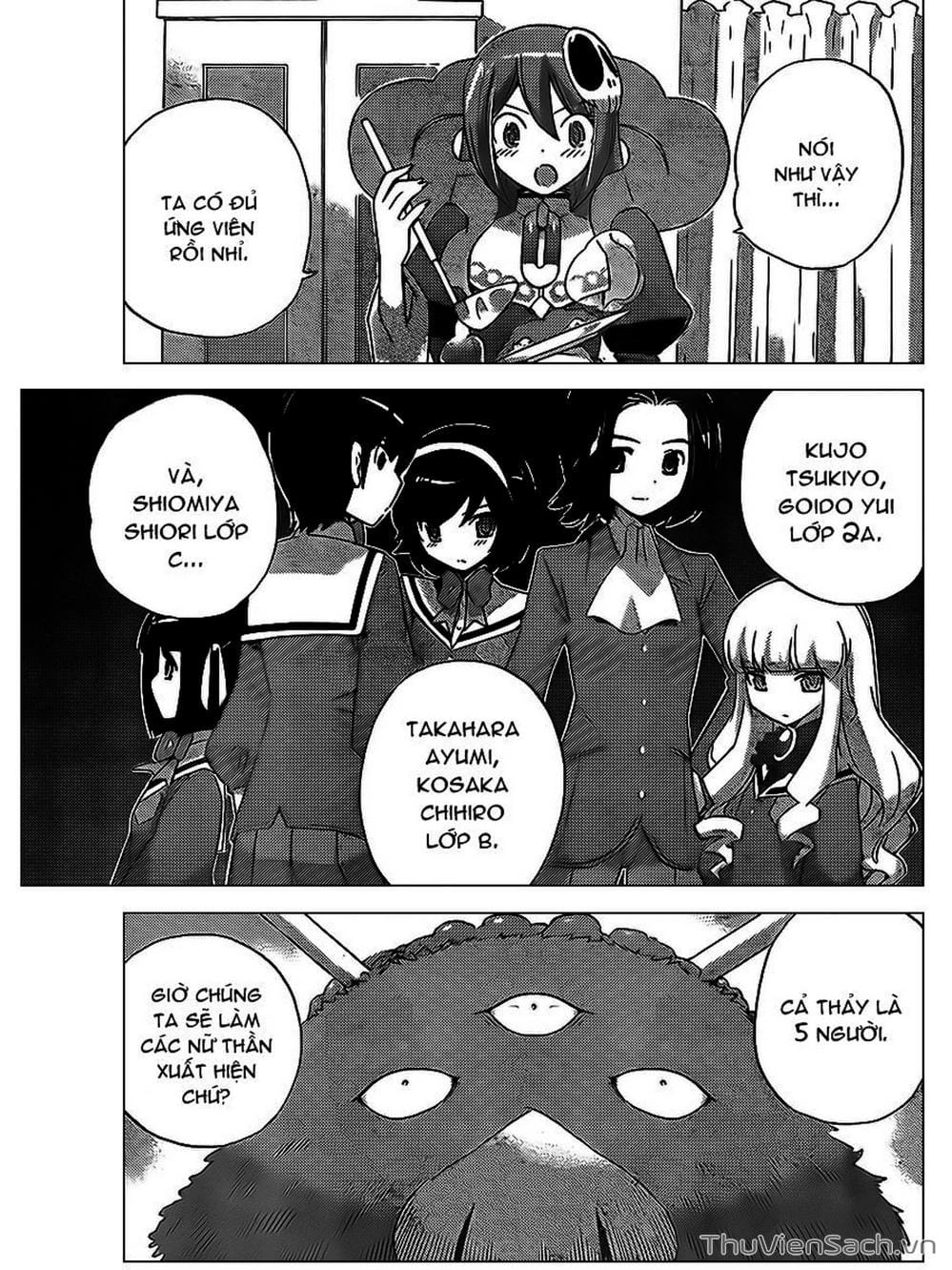 Truyện Tranh Thế Giới Chỉ Có Thánh Thần Biết - The World God Only Knows trang 7