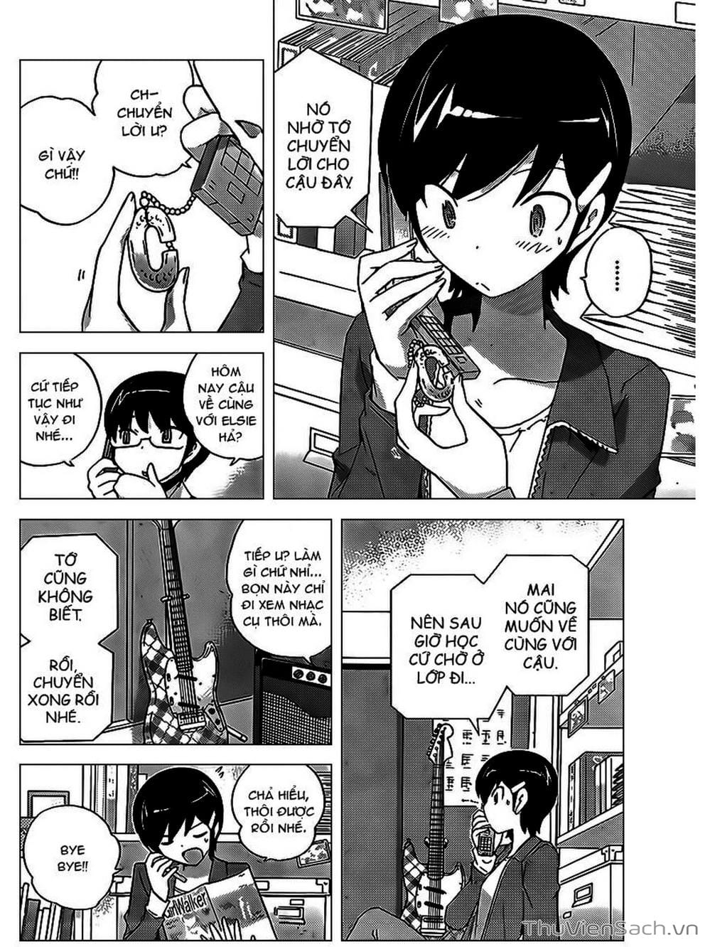 Truyện Tranh Thế Giới Chỉ Có Thánh Thần Biết - The World God Only Knows trang 7