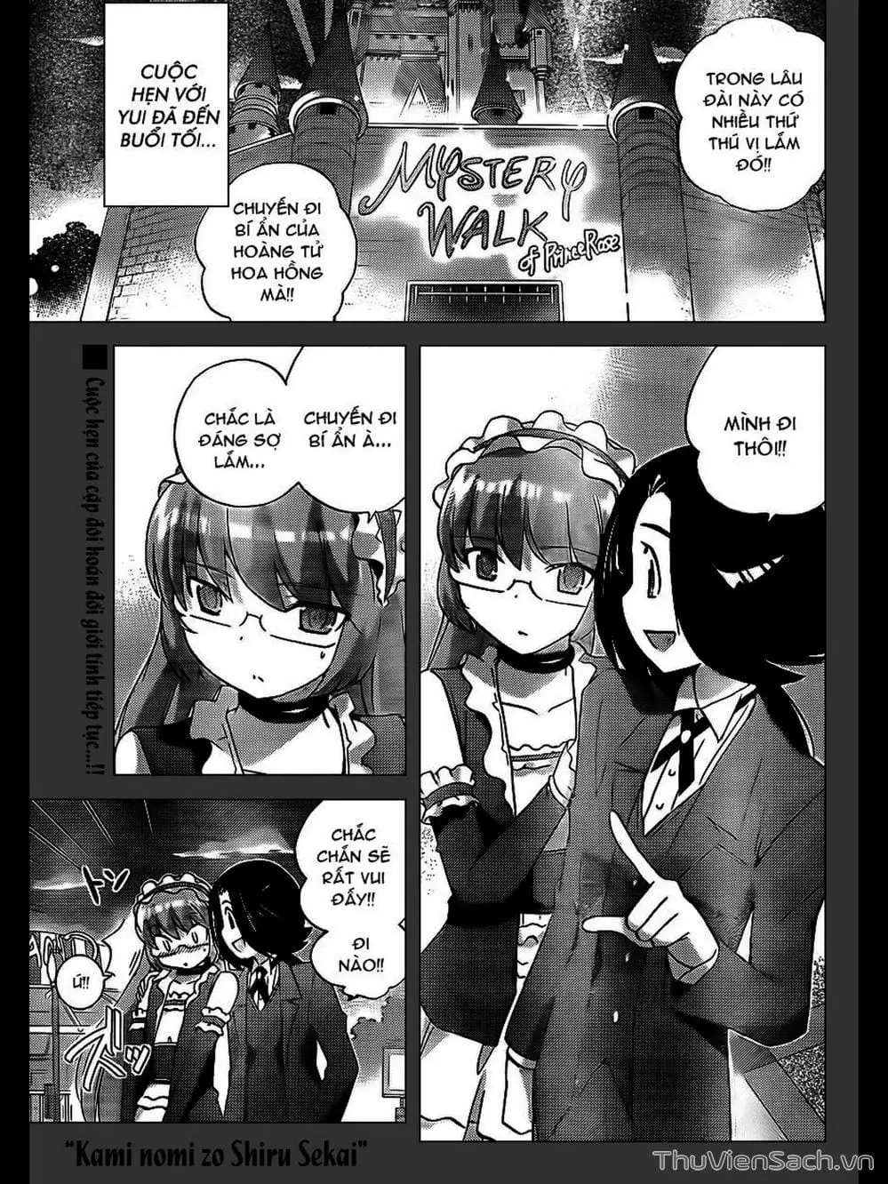 Truyện Tranh Thế Giới Chỉ Có Thánh Thần Biết - The World God Only Knows trang 7