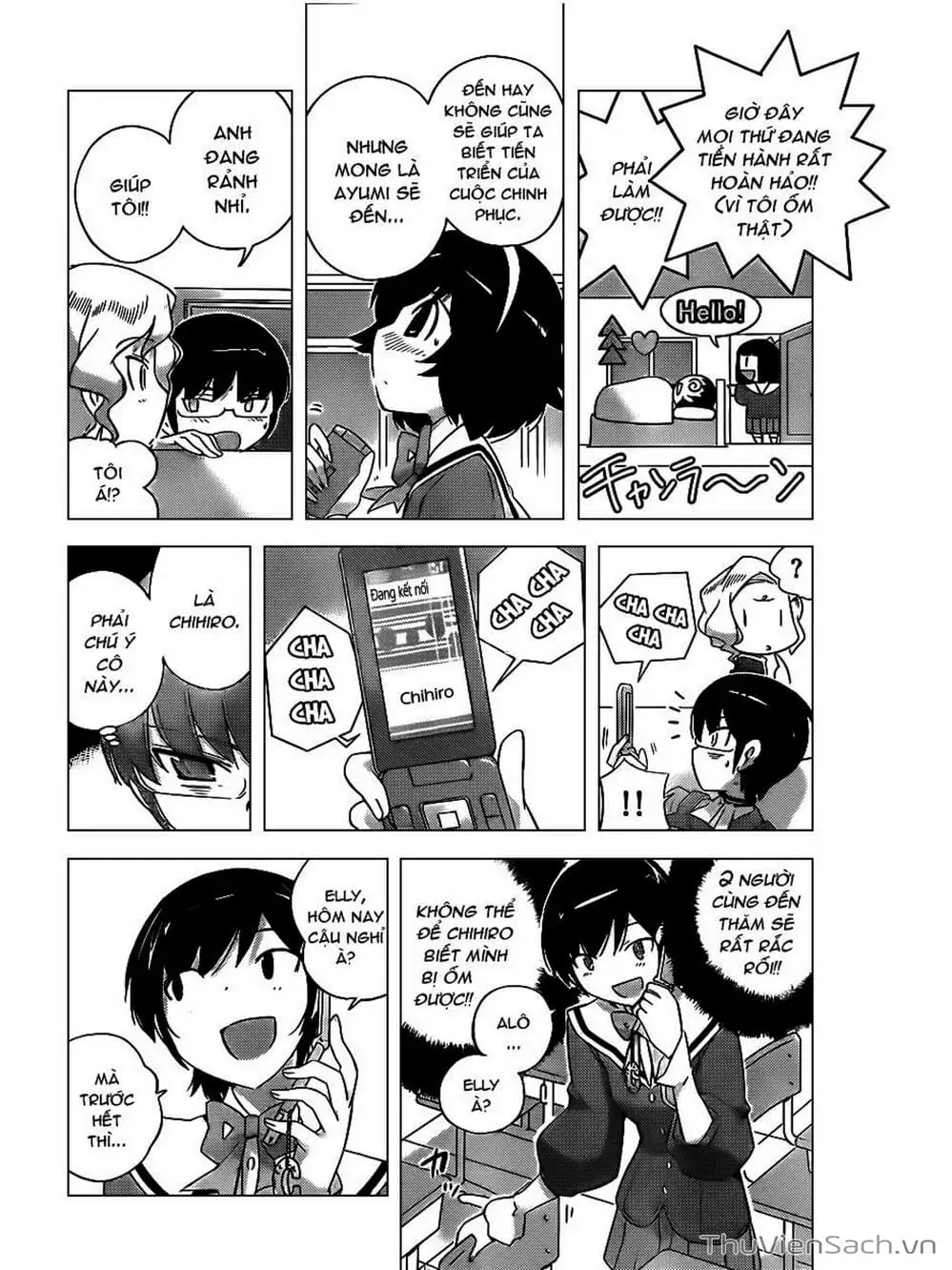 Truyện Tranh Thế Giới Chỉ Có Thánh Thần Biết - The World God Only Knows trang 7