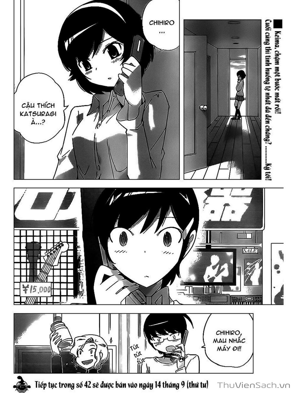 Truyện Tranh Thế Giới Chỉ Có Thánh Thần Biết - The World God Only Knows trang 7