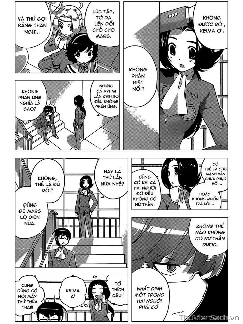 Truyện Tranh Thế Giới Chỉ Có Thánh Thần Biết - The World God Only Knows trang 7