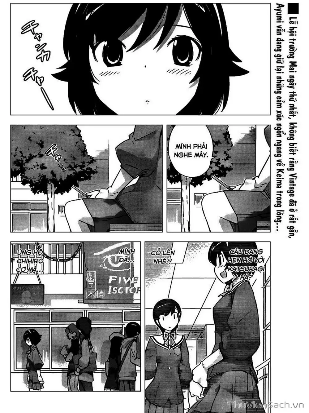 Truyện Tranh Thế Giới Chỉ Có Thánh Thần Biết - The World God Only Knows trang 7