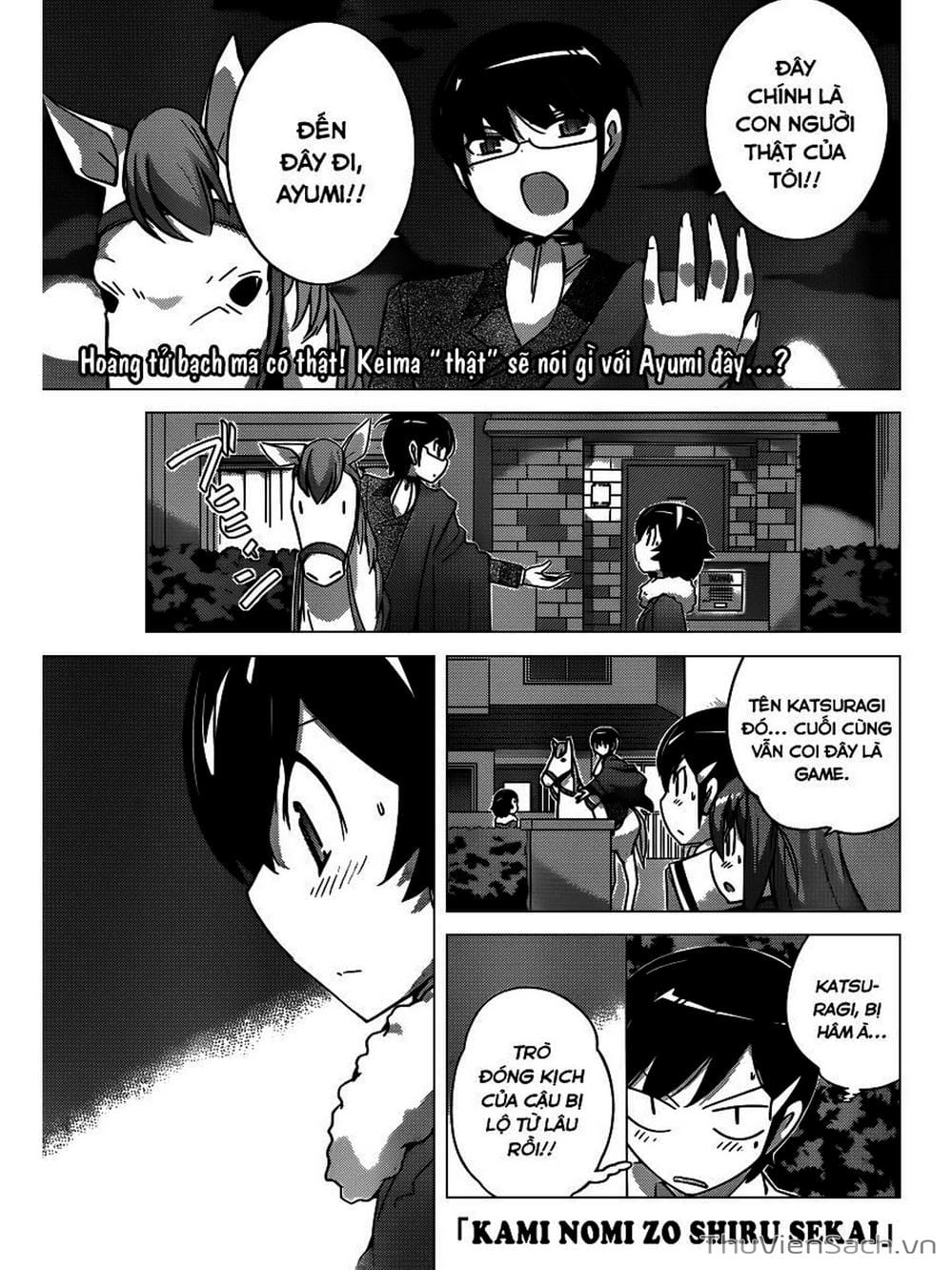 Truyện Tranh Thế Giới Chỉ Có Thánh Thần Biết - The World God Only Knows trang 7