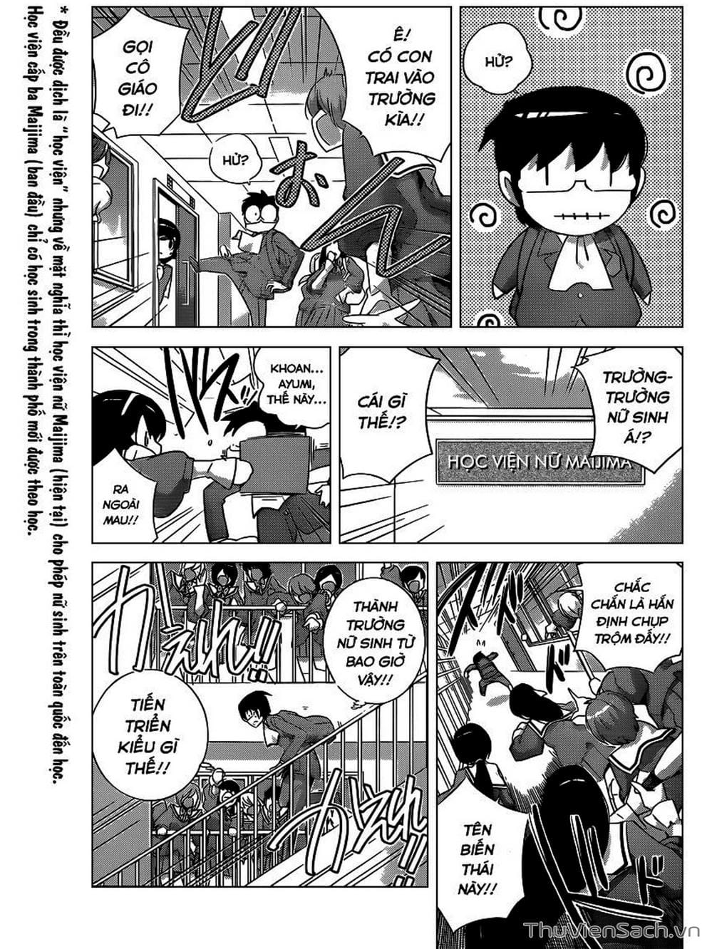 Truyện Tranh Thế Giới Chỉ Có Thánh Thần Biết - The World God Only Knows trang 7