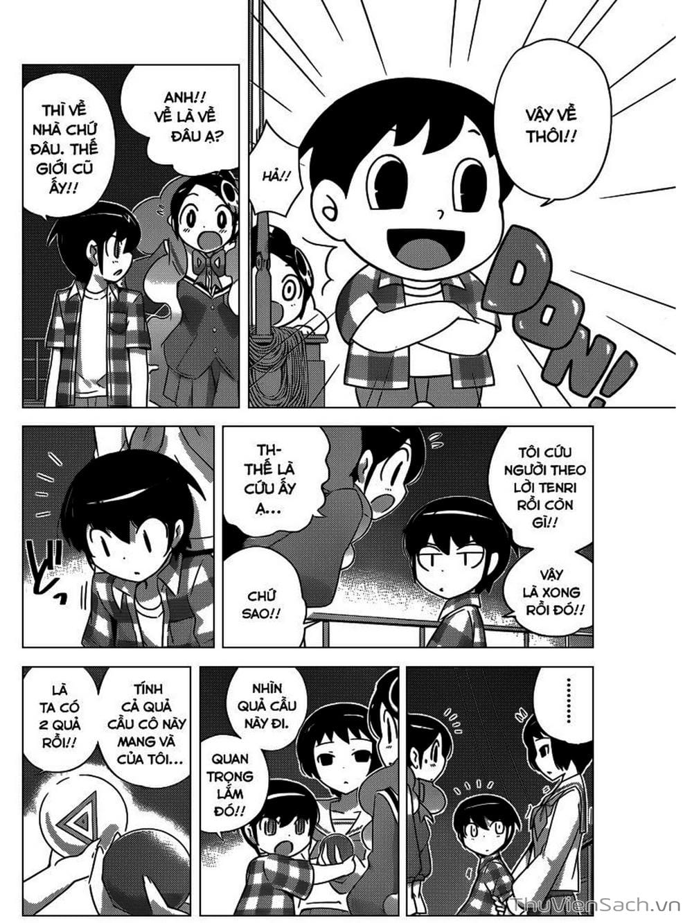 Truyện Tranh Thế Giới Chỉ Có Thánh Thần Biết - The World God Only Knows trang 7