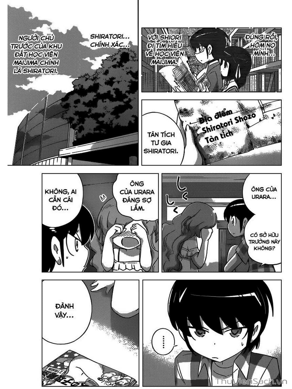 Truyện Tranh Thế Giới Chỉ Có Thánh Thần Biết - The World God Only Knows trang 7