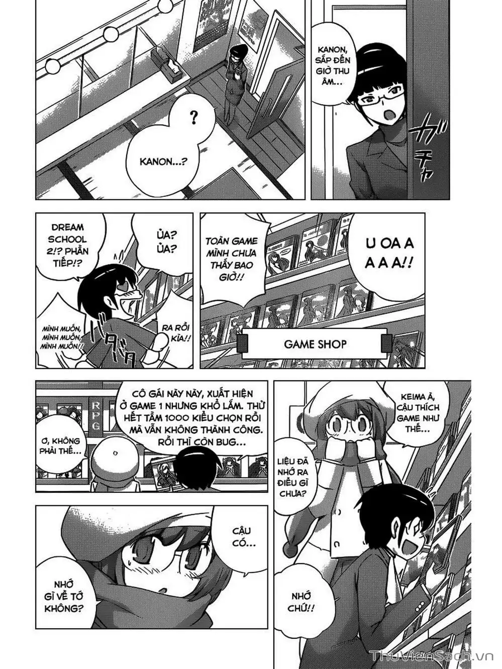 Truyện Tranh Thế Giới Chỉ Có Thánh Thần Biết - The World God Only Knows trang 7