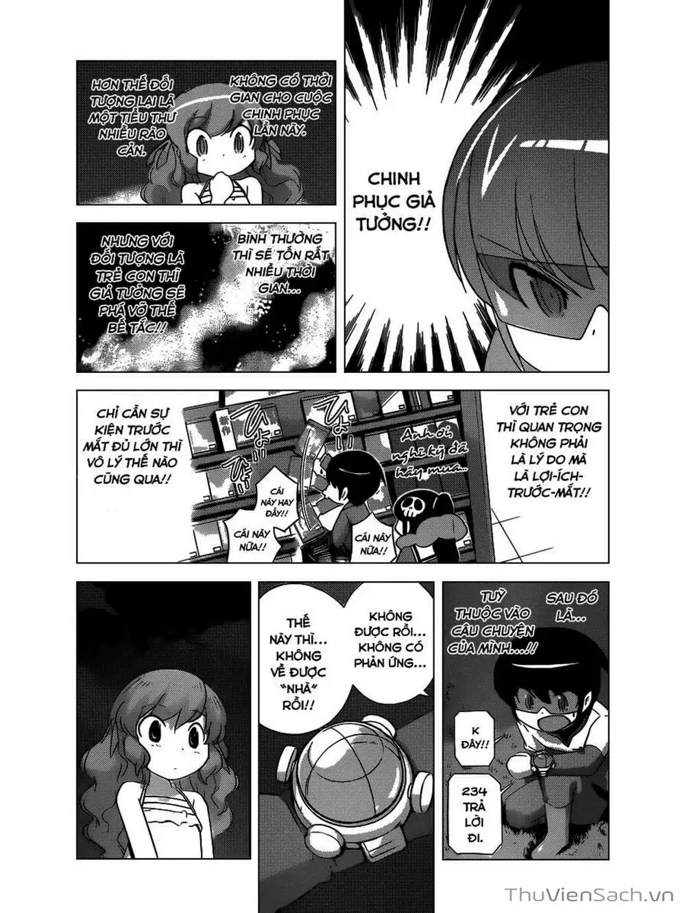 Truyện Tranh Thế Giới Chỉ Có Thánh Thần Biết - The World God Only Knows trang 7