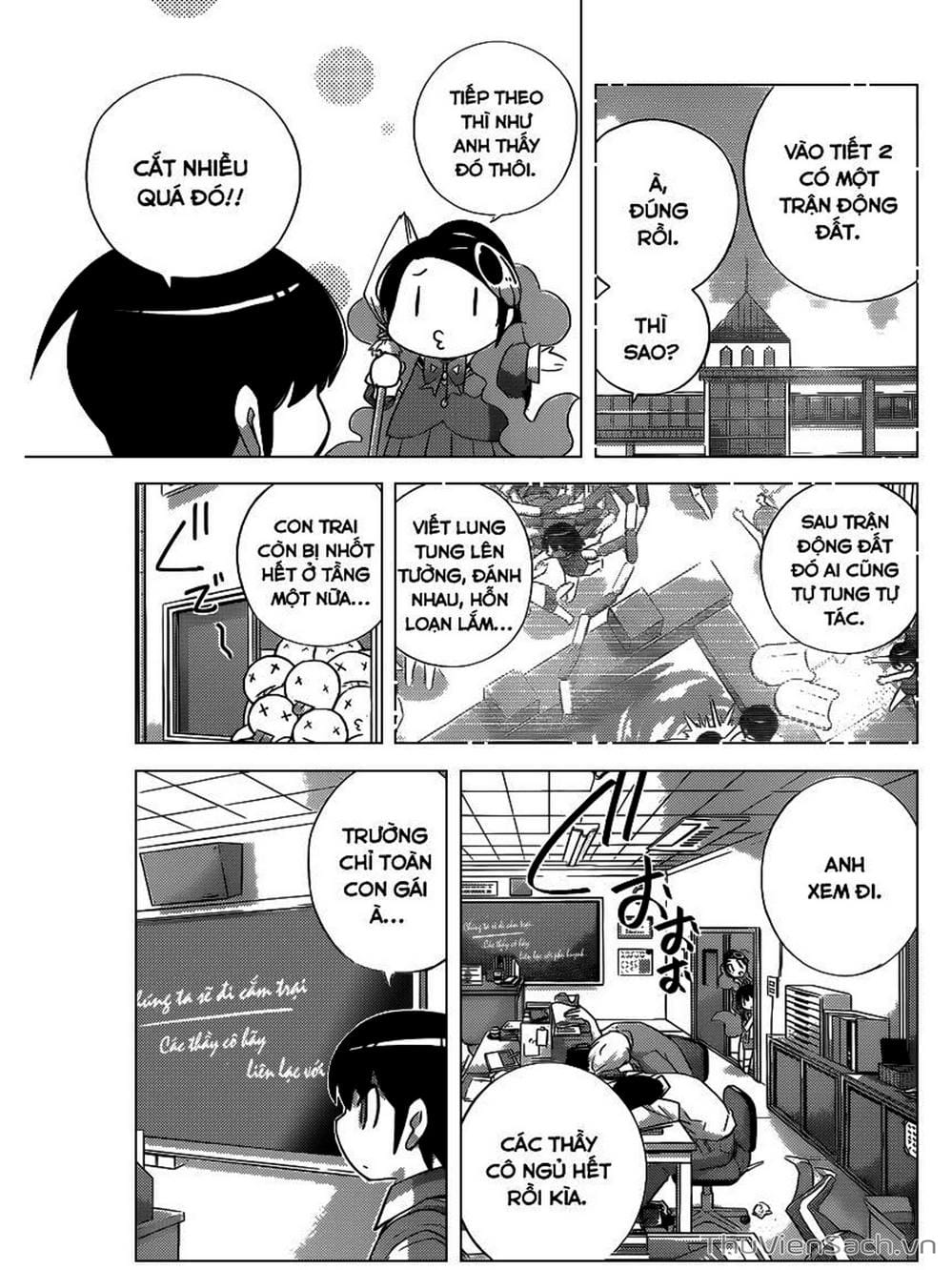 Truyện Tranh Thế Giới Chỉ Có Thánh Thần Biết - The World God Only Knows trang 7