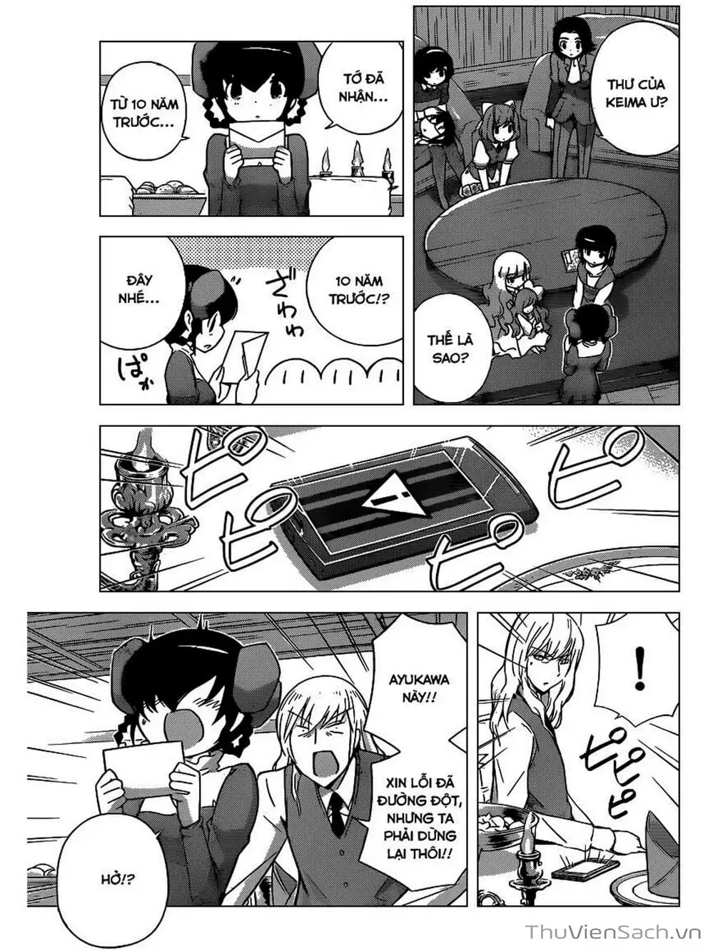 Truyện Tranh Thế Giới Chỉ Có Thánh Thần Biết - The World God Only Knows trang 7