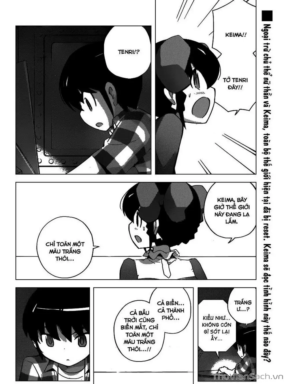 Truyện Tranh Thế Giới Chỉ Có Thánh Thần Biết - The World God Only Knows trang 7