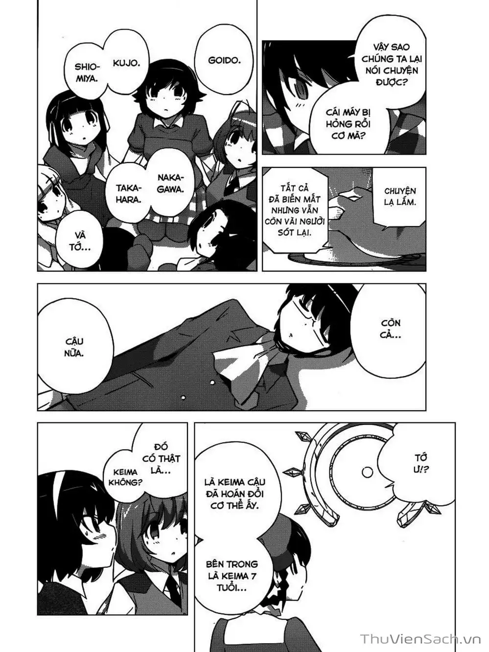 Truyện Tranh Thế Giới Chỉ Có Thánh Thần Biết - The World God Only Knows trang 7