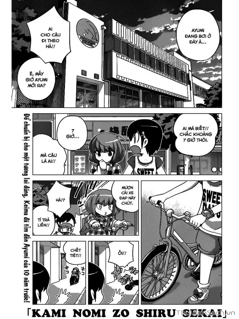 Truyện Tranh Thế Giới Chỉ Có Thánh Thần Biết - The World God Only Knows trang 7