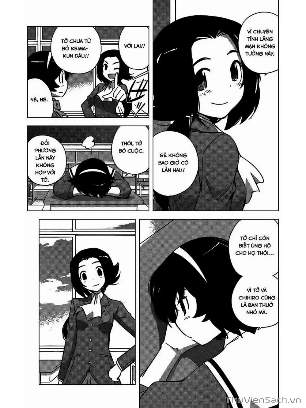 Truyện Tranh Thế Giới Chỉ Có Thánh Thần Biết - The World God Only Knows trang 7