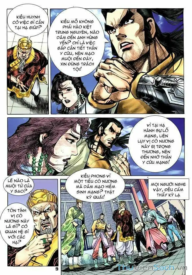 Truyện Tranh Thiên Long Bát Bộ trang 4