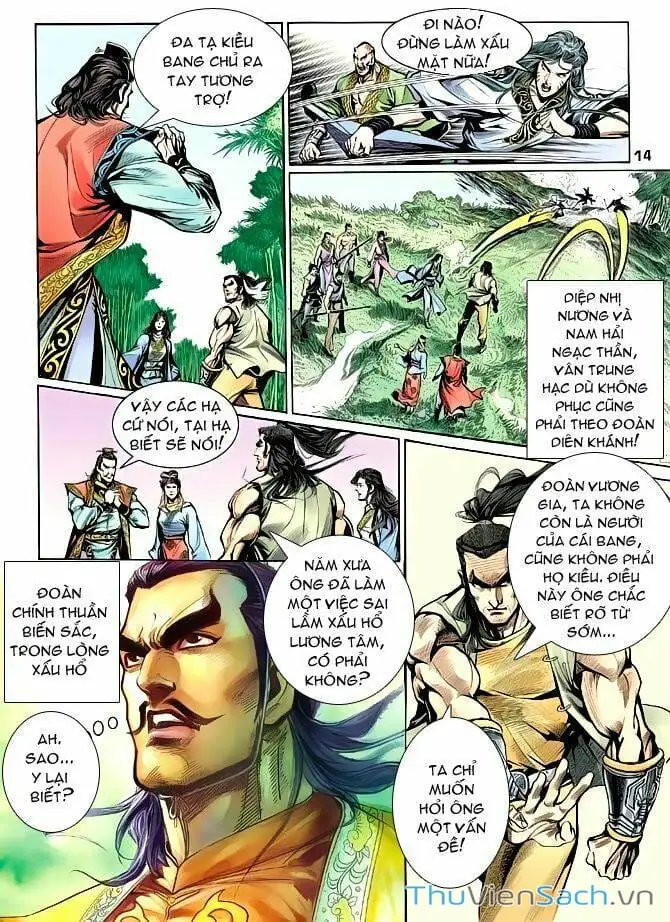 Truyện Tranh Thiên Long Bát Bộ trang 4