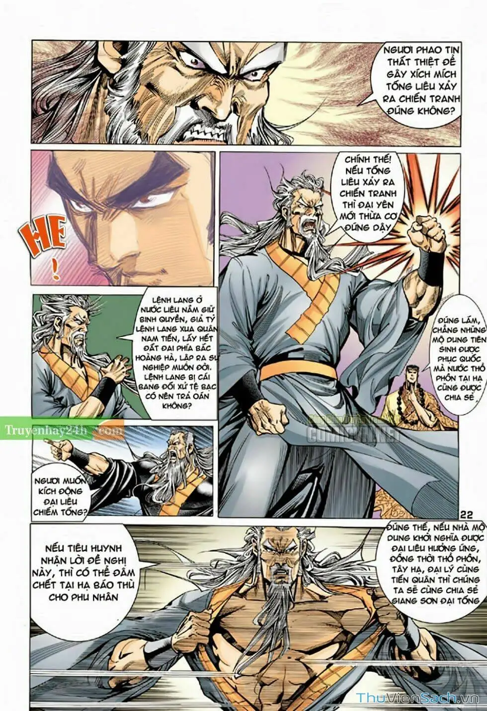 Truyện Tranh Thiên Long Bát Bộ trang 4