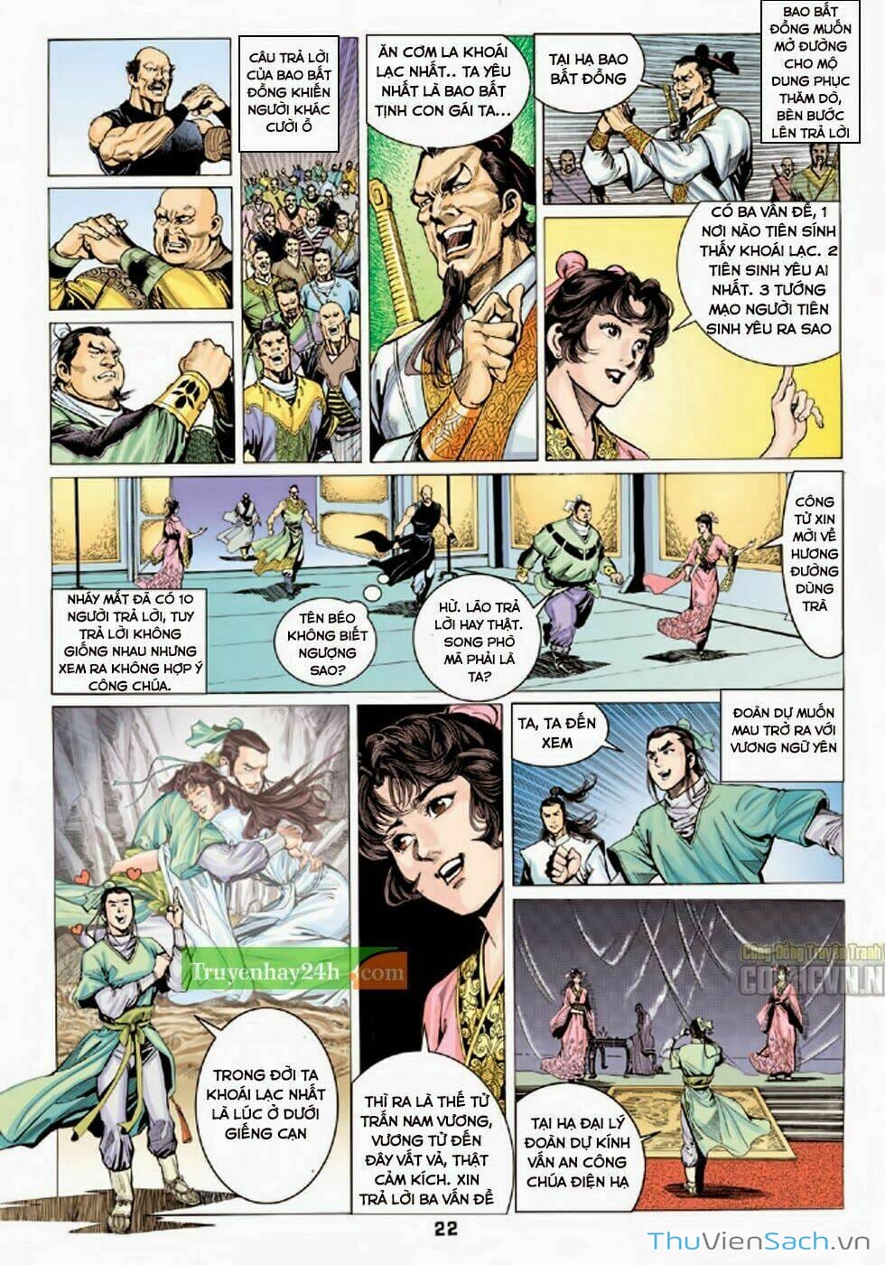 Truyện Tranh Thiên Long Bát Bộ trang 4