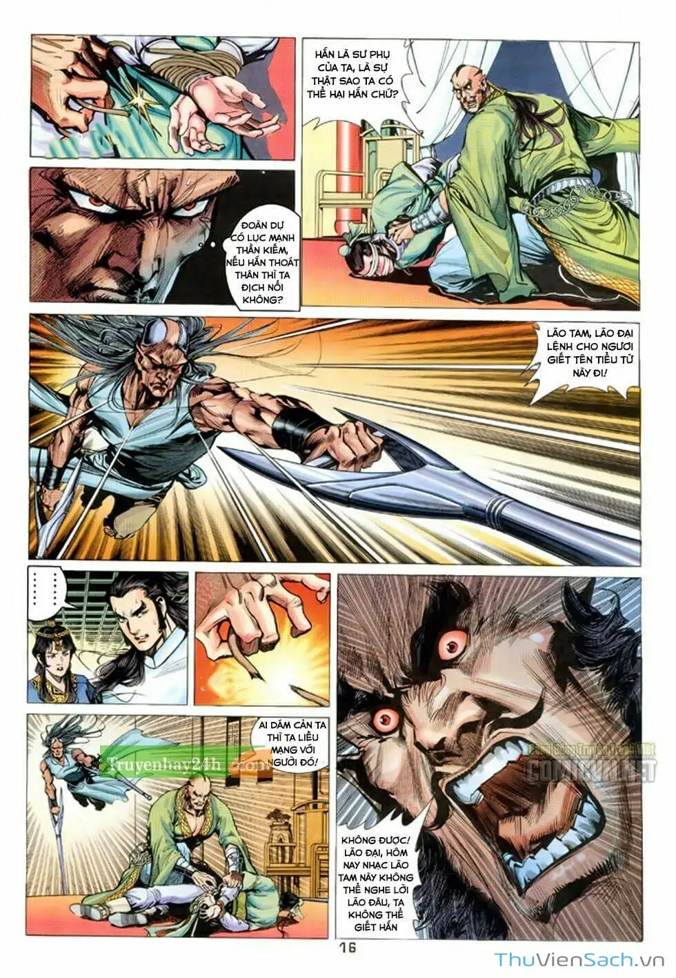 Truyện Tranh Thiên Long Bát Bộ trang 4