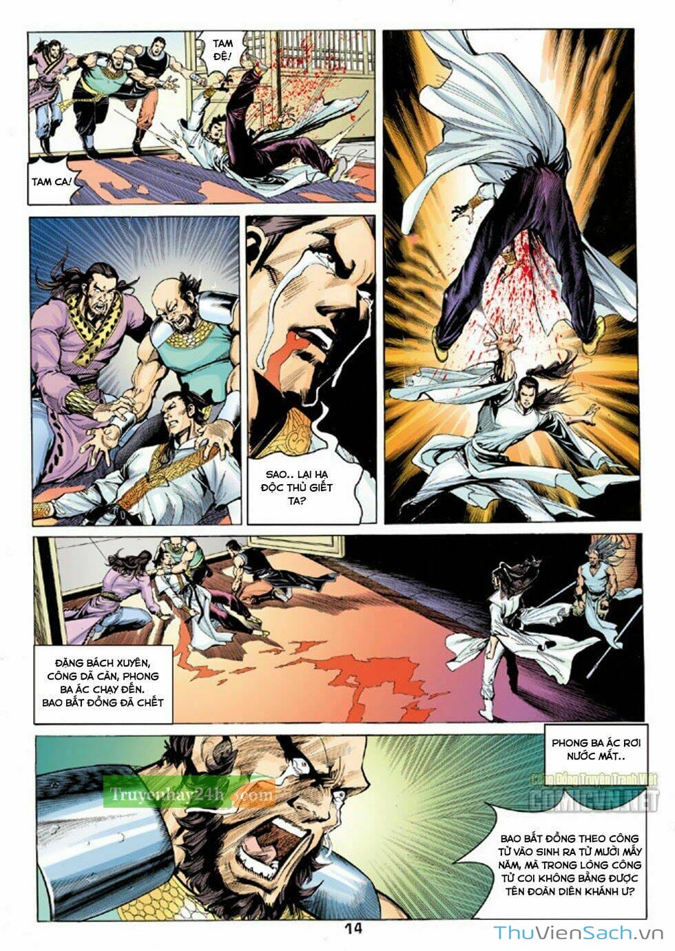 Truyện Tranh Thiên Long Bát Bộ trang 4