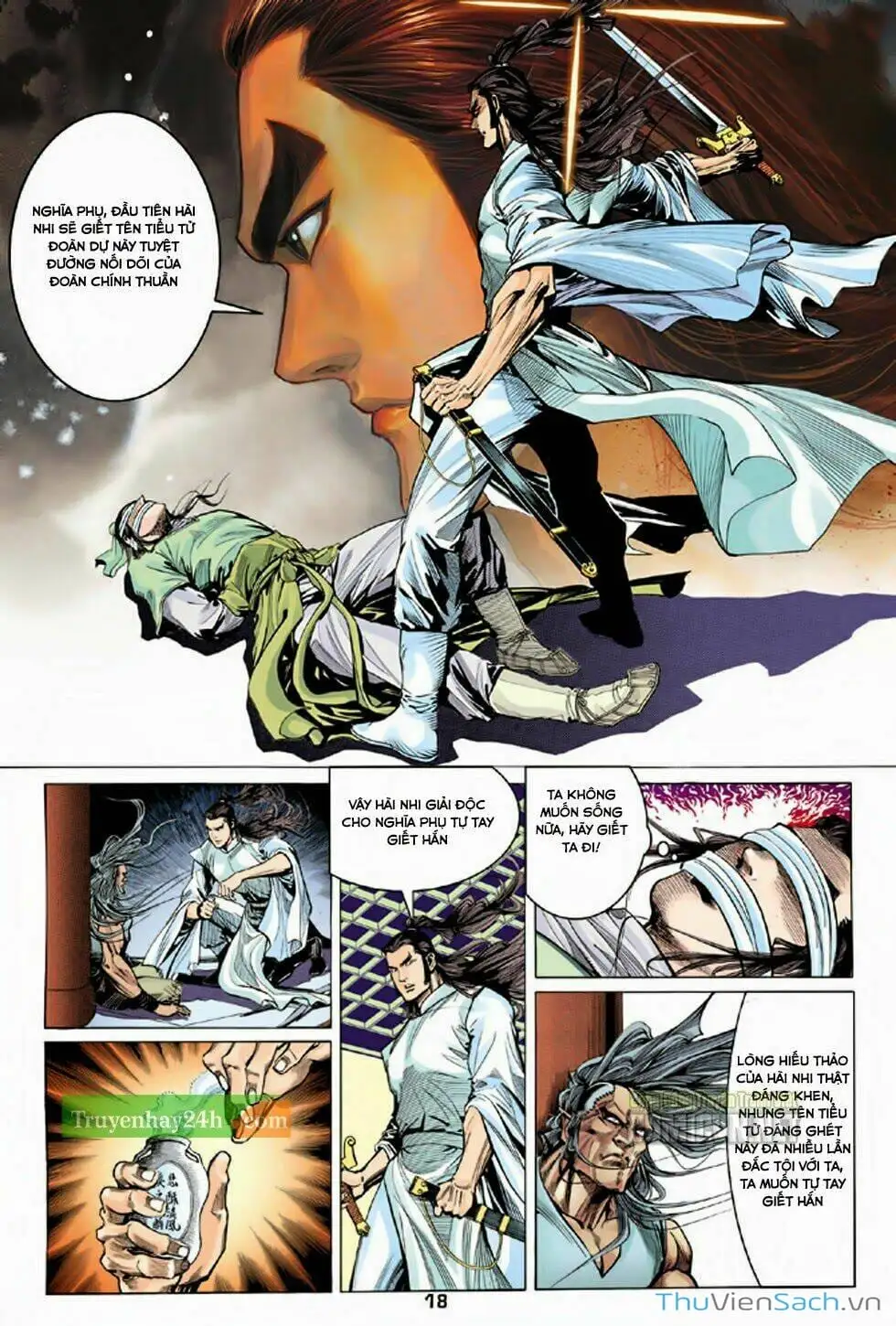 Truyện Tranh Thiên Long Bát Bộ trang 4