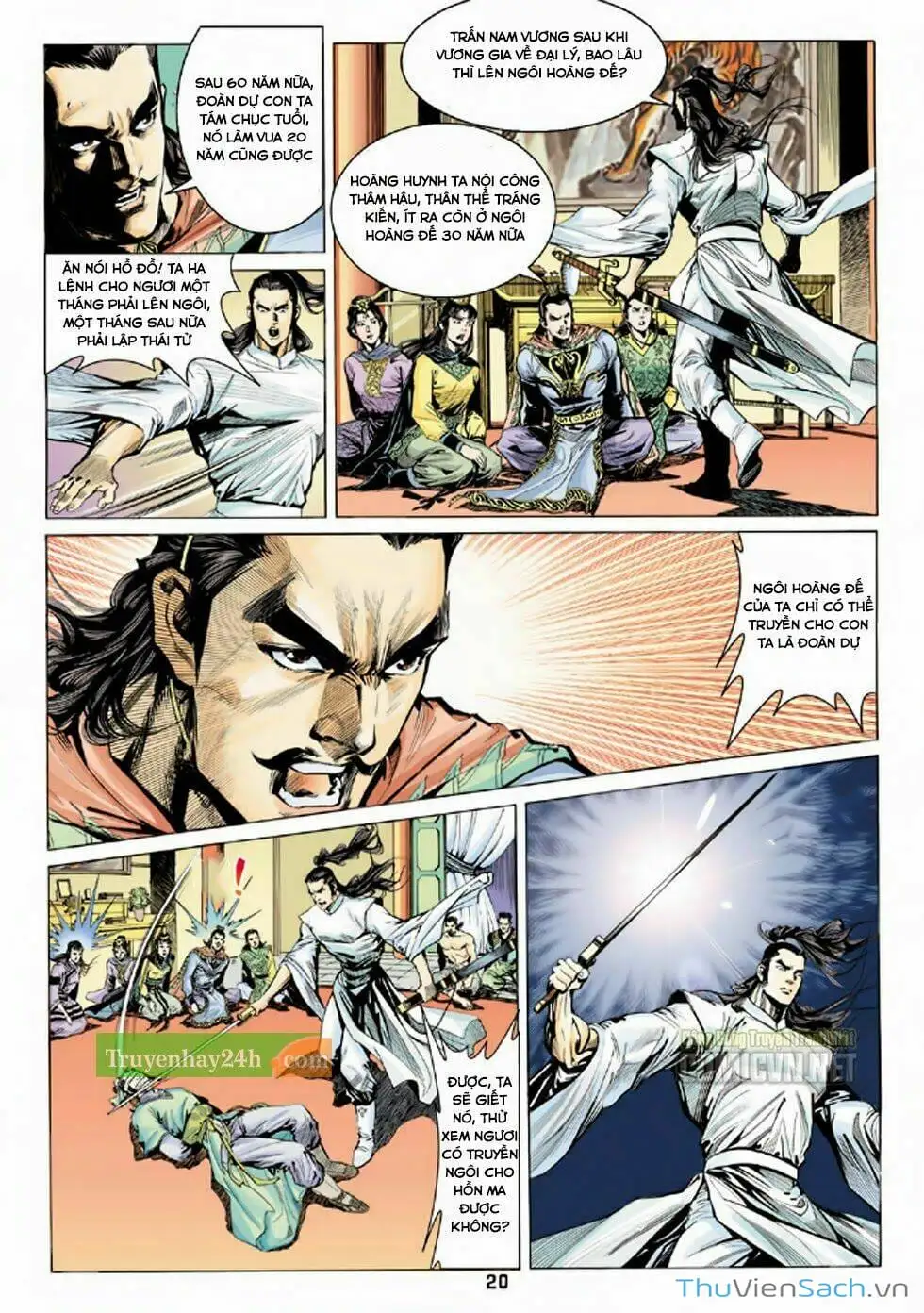 Truyện Tranh Thiên Long Bát Bộ trang 4
