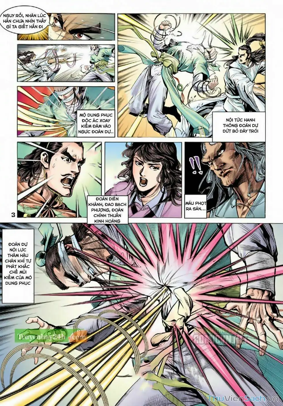 Truyện Tranh Thiên Long Bát Bộ trang 4