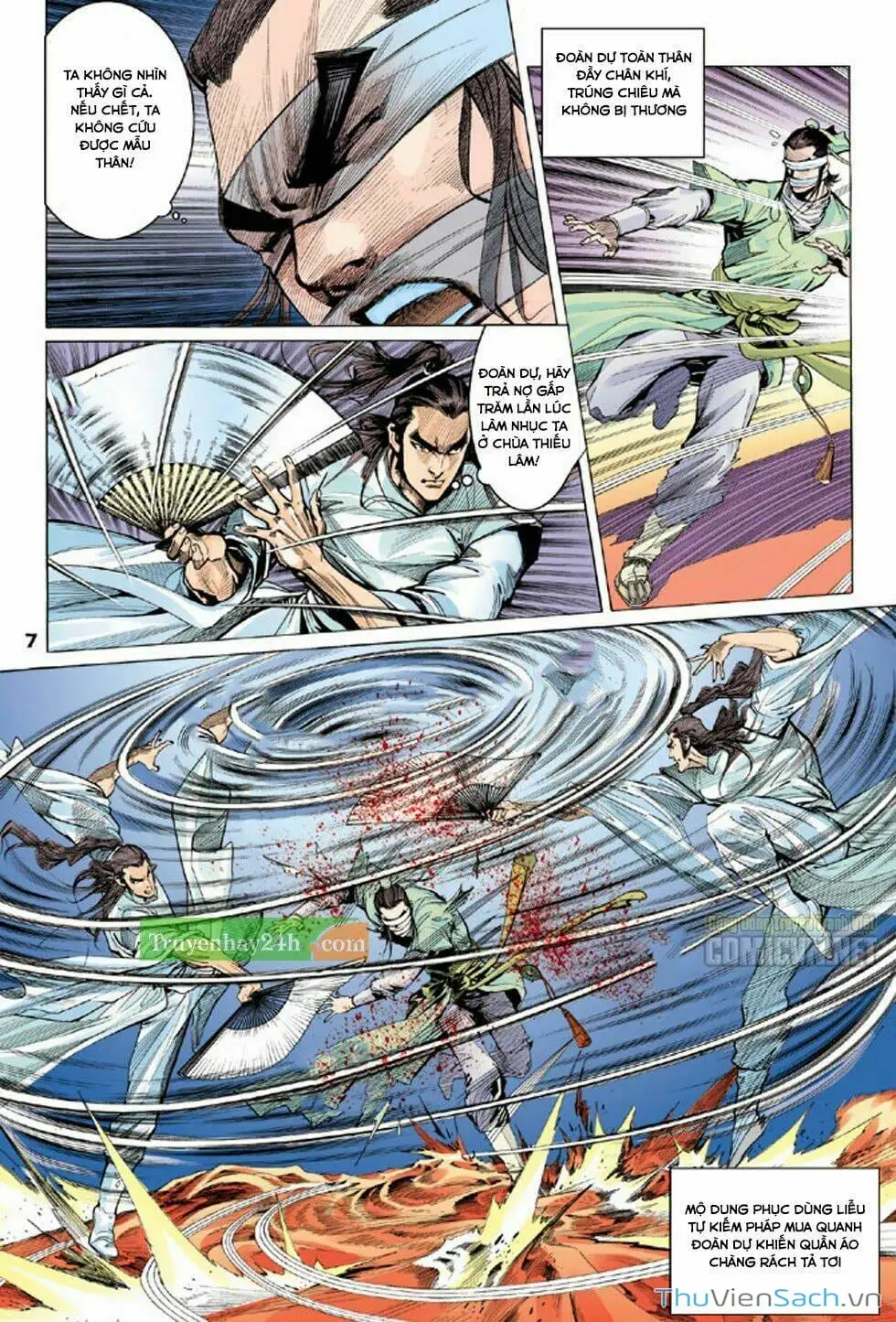 Truyện Tranh Thiên Long Bát Bộ trang 4