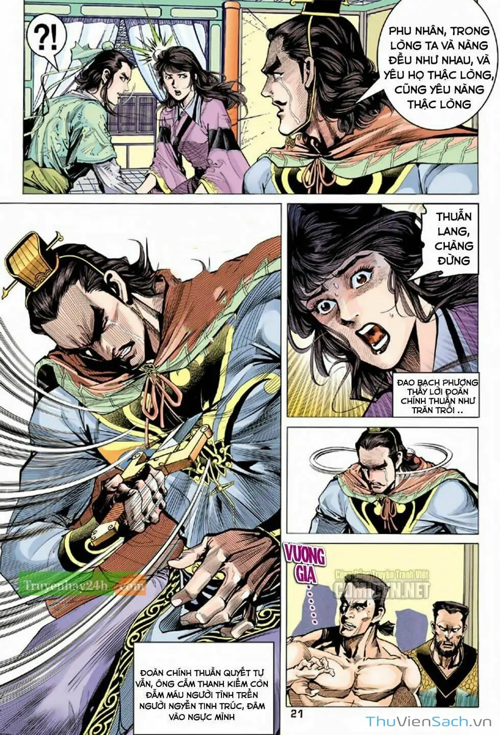 Truyện Tranh Thiên Long Bát Bộ trang 4