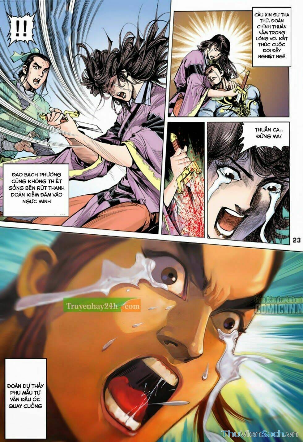 Truyện Tranh Thiên Long Bát Bộ trang 4