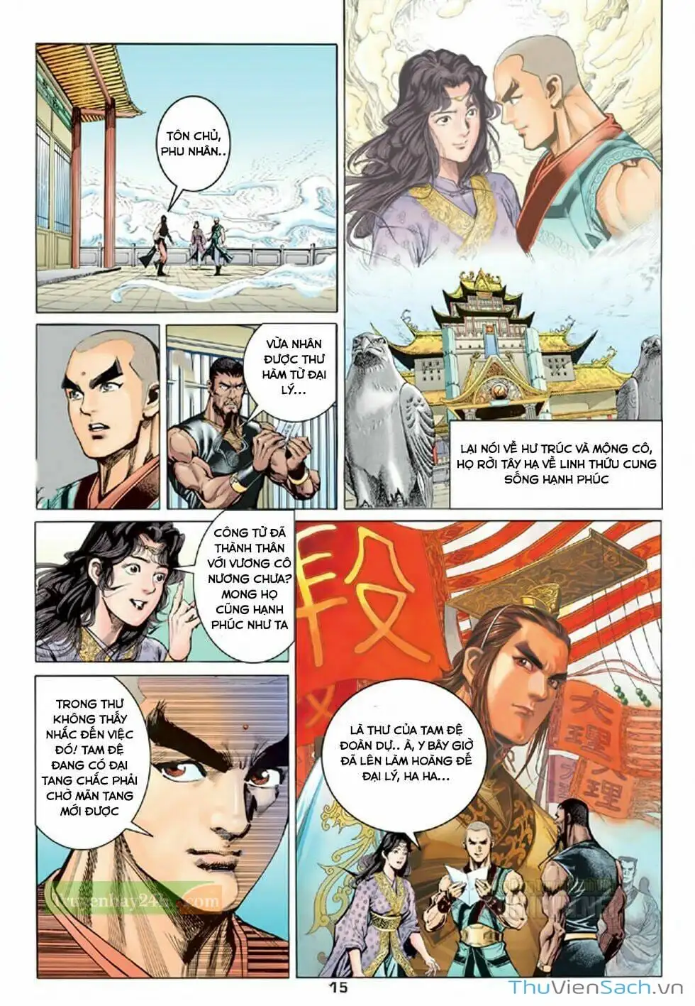 Truyện Tranh Thiên Long Bát Bộ trang 4