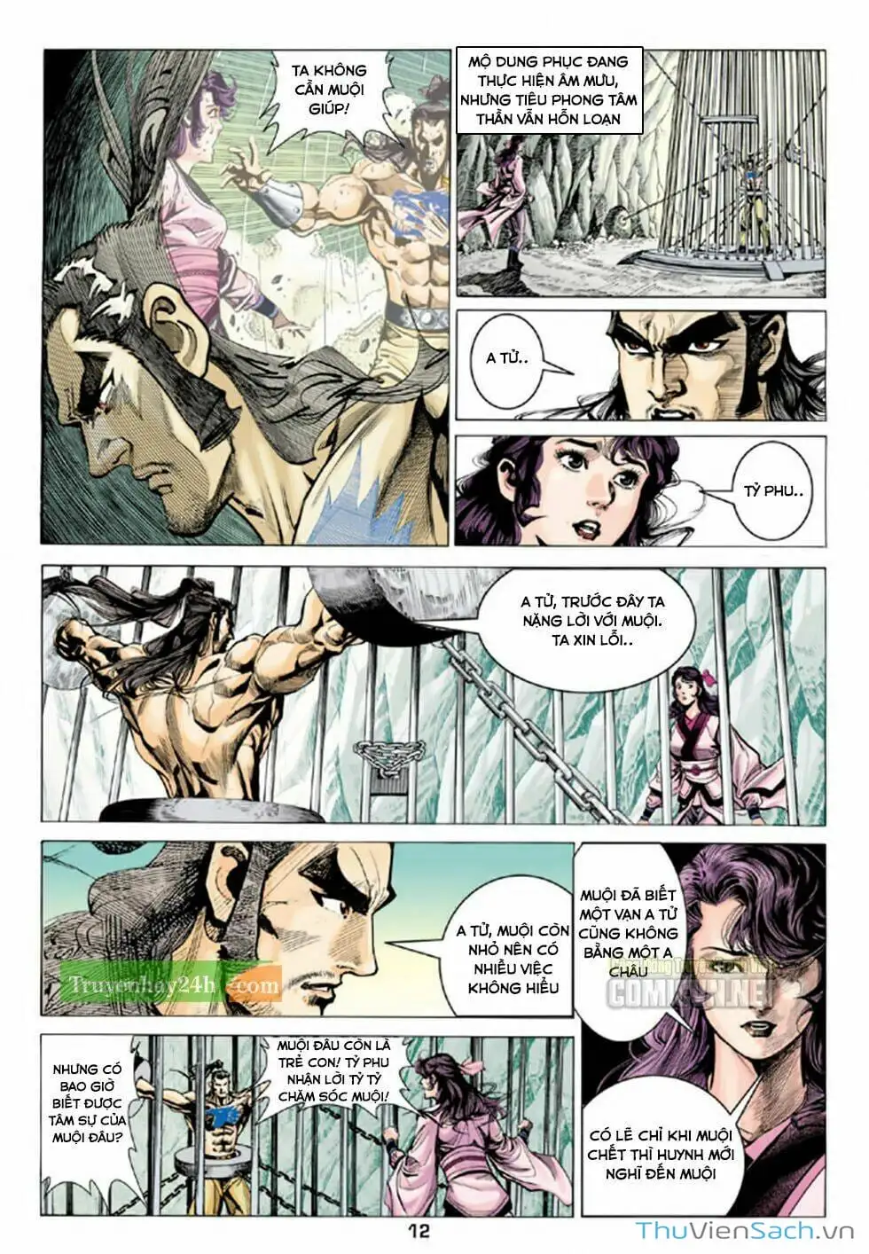 Truyện Tranh Thiên Long Bát Bộ trang 4