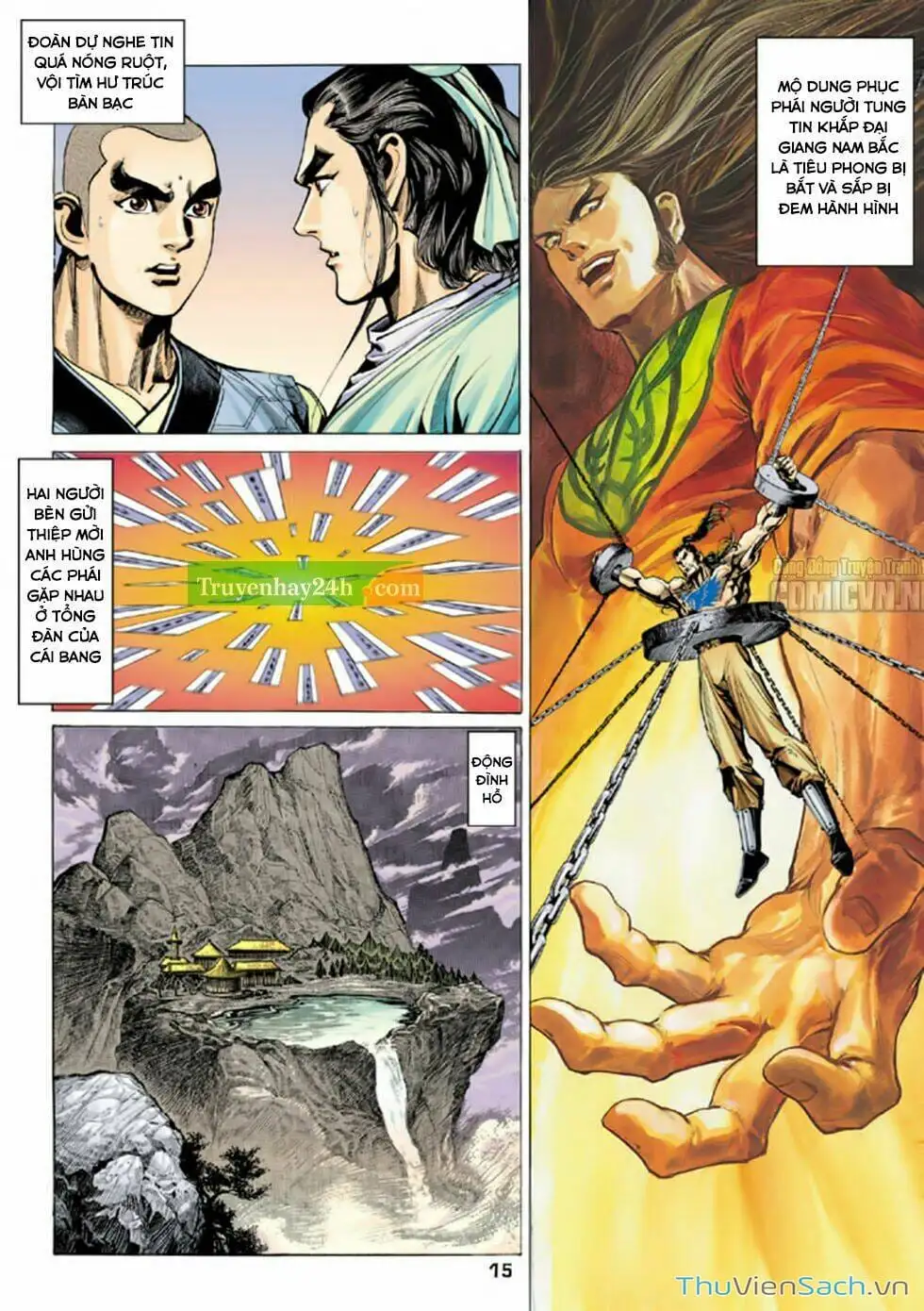 Truyện Tranh Thiên Long Bát Bộ trang 4