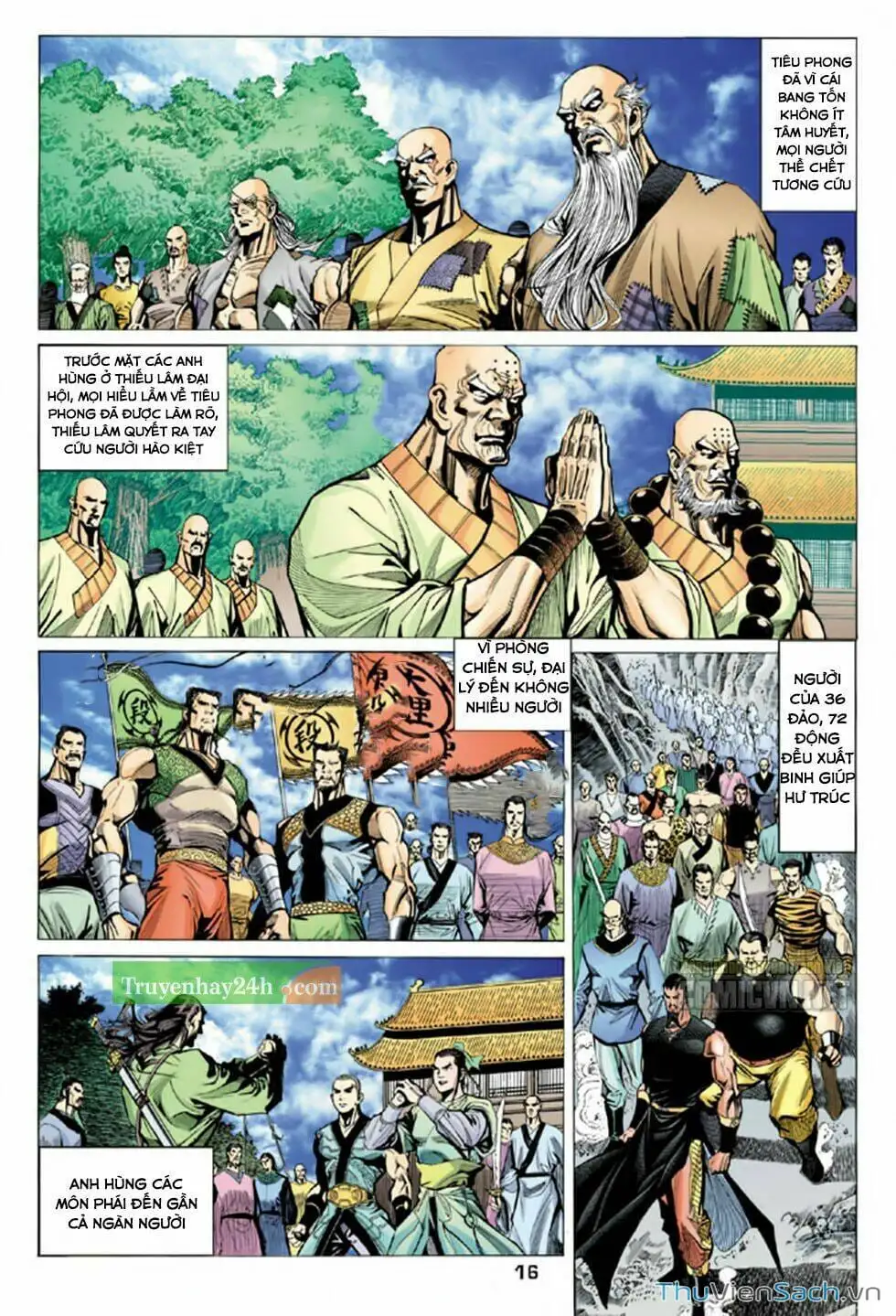 Truyện Tranh Thiên Long Bát Bộ trang 4