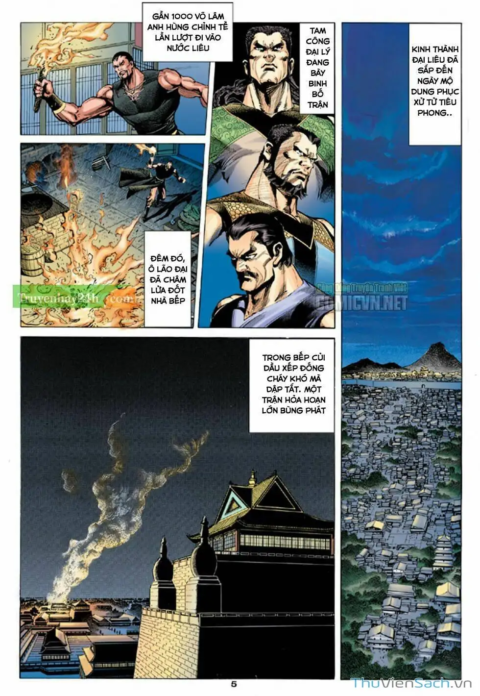 Truyện Tranh Thiên Long Bát Bộ trang 4