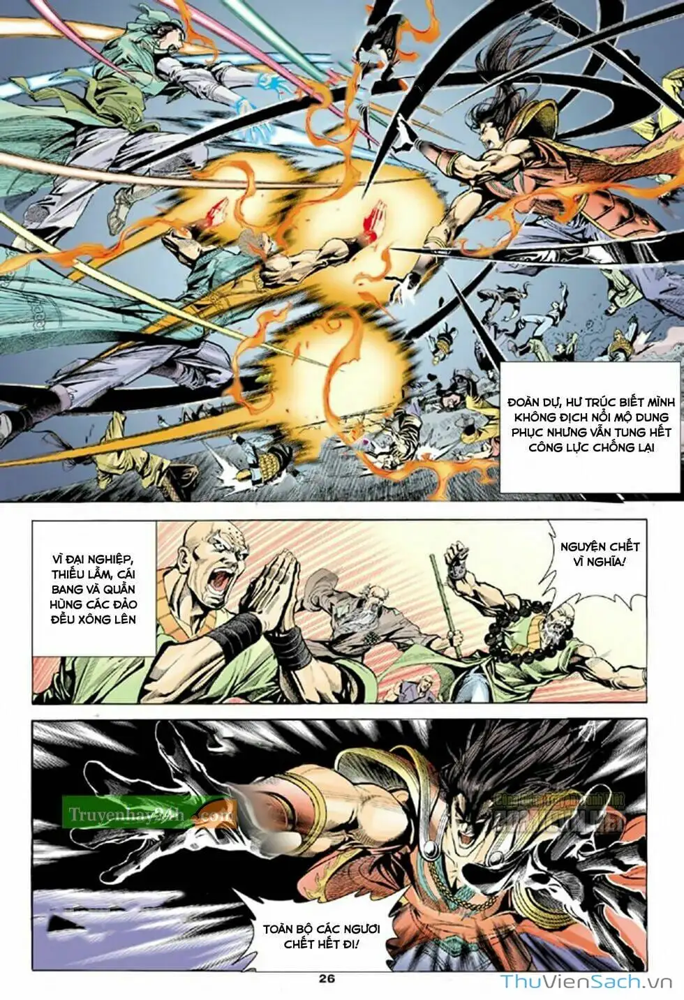 Truyện Tranh Thiên Long Bát Bộ trang 4