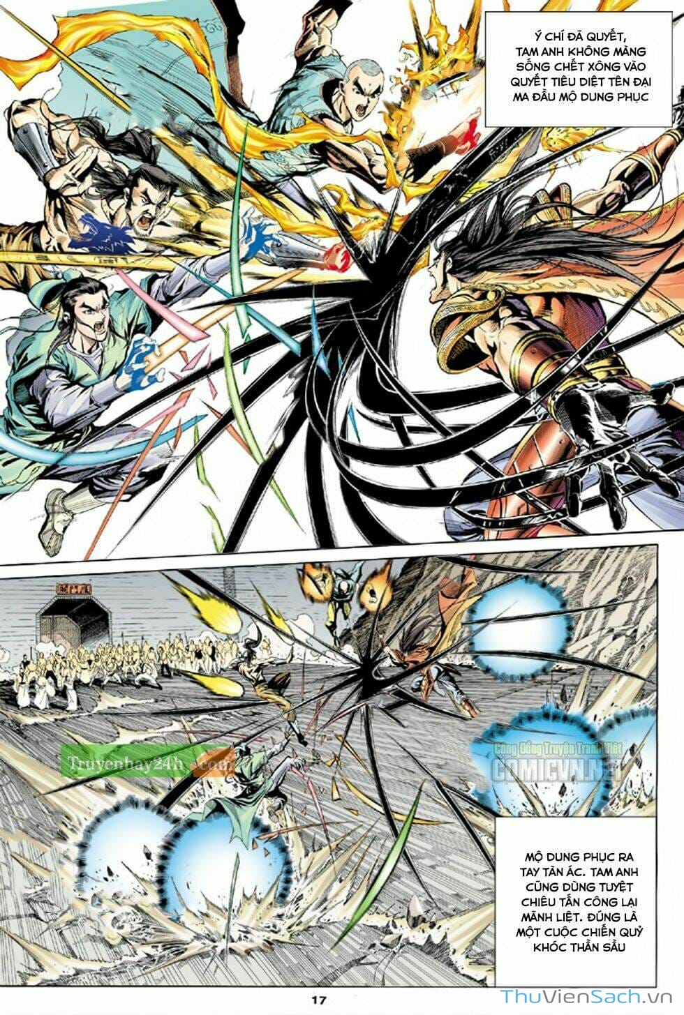 Truyện Tranh Thiên Long Bát Bộ trang 4