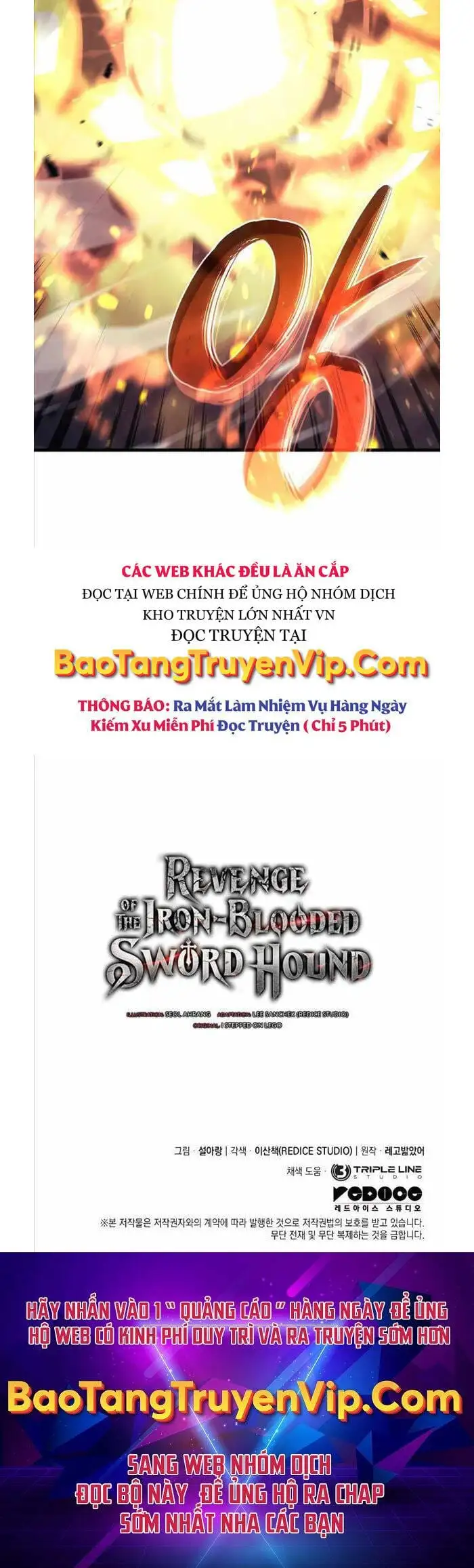 Truyện Tranh Thiết Huyết Kiếm Sĩ Hồi Quy trang 3