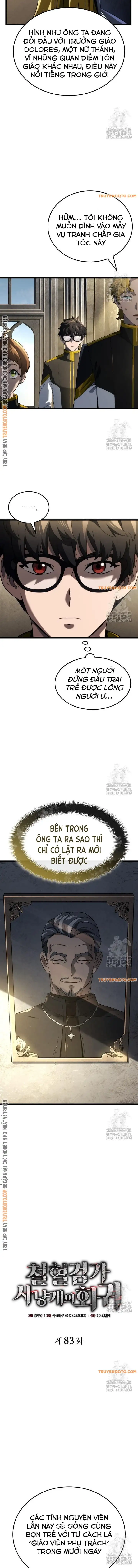 Truyện Tranh Thiết Huyết Kiếm Sĩ Hồi Quy trang 3