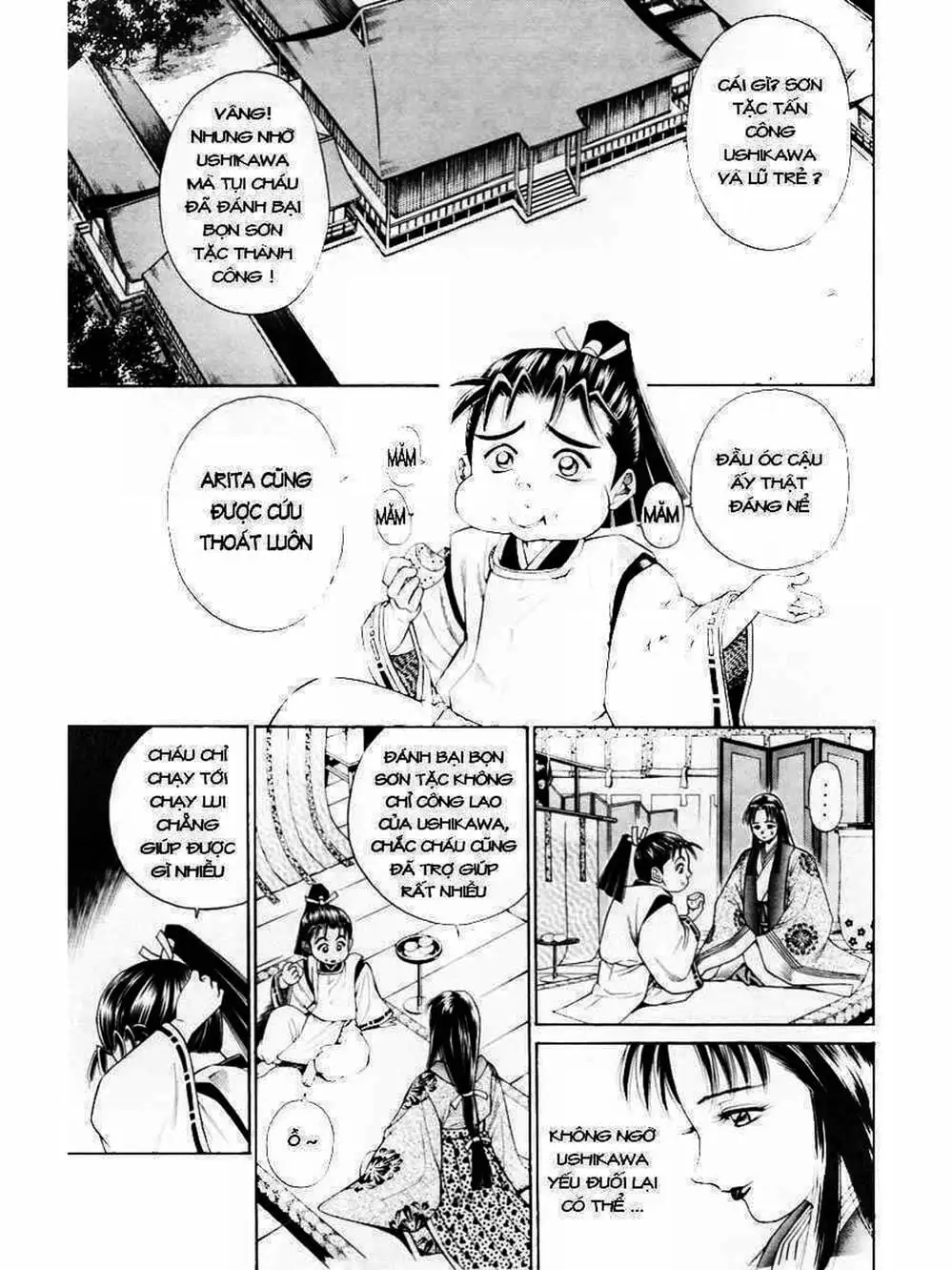 Truyện Tranh Thiếu Niên Vương - Shana Oh Yoshitsune trang 6