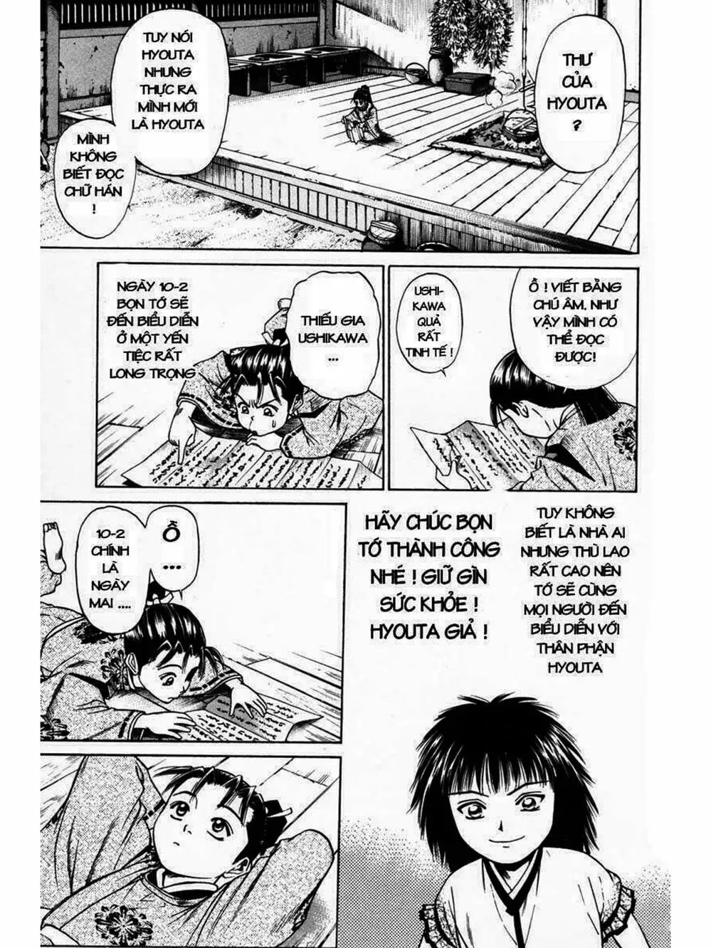 Truyện Tranh Thiếu Niên Vương - Shana Oh Yoshitsune trang 6